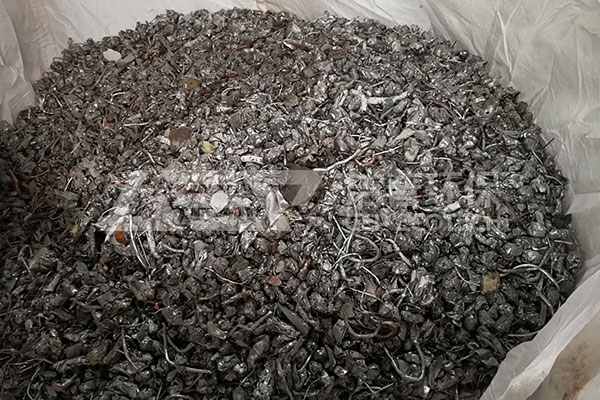 智能電子垃圾破碎機生產(chǎn)線,舊家電拆解破碎處理流程現(xiàn)場